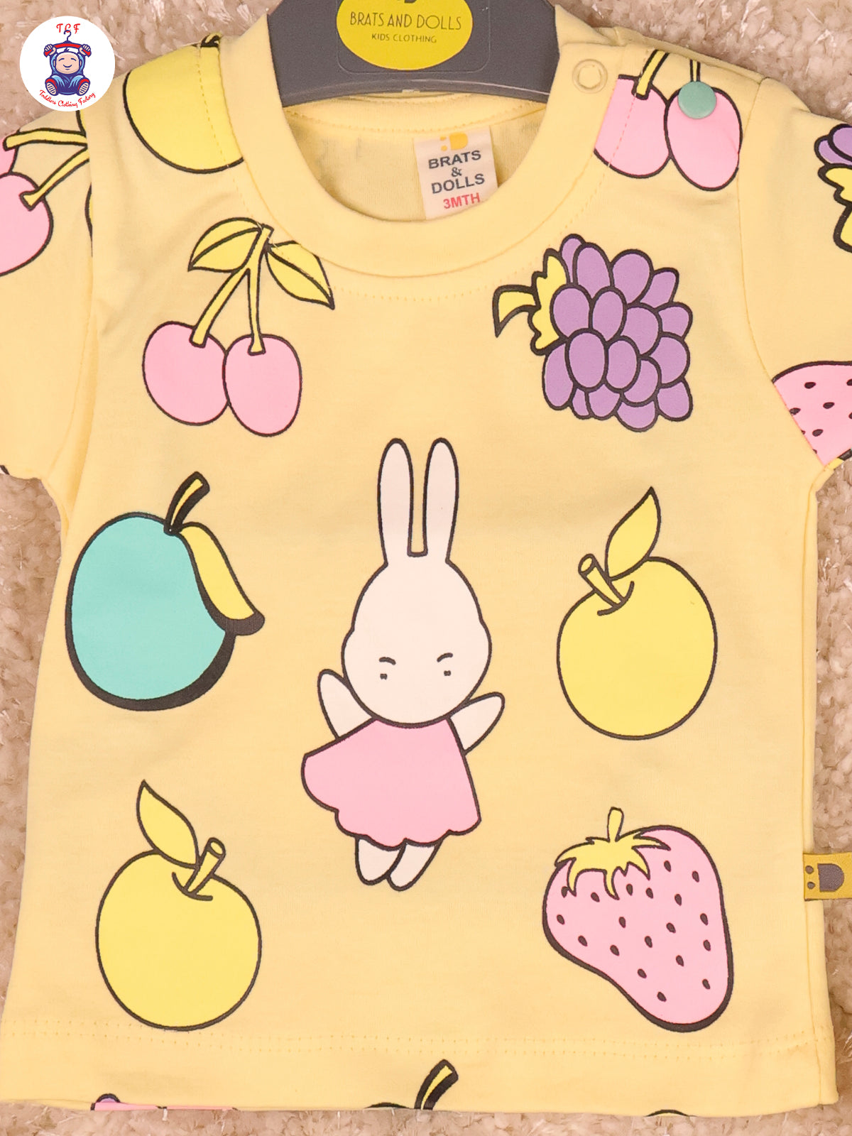 Yellow Fruits - Girls T-Shirts & Shorts