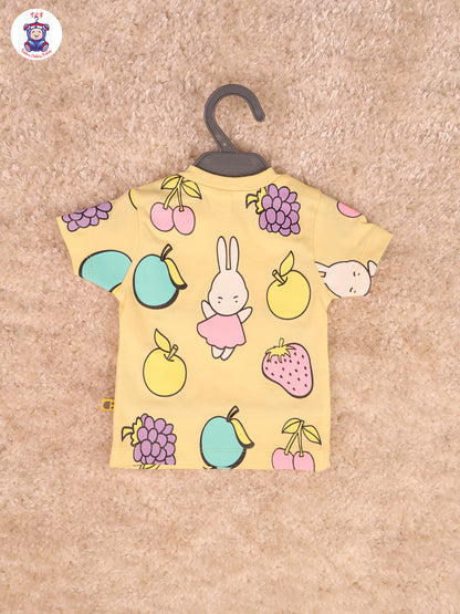 Yellow Fruits - Girls T-Shirts & Shorts
