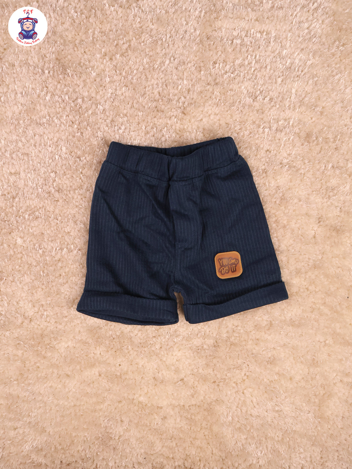 Blue - Happy Teddy Bear T-Shirts With Shorts