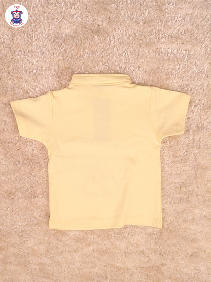 Yellow Collor T-Shirts With Shorts