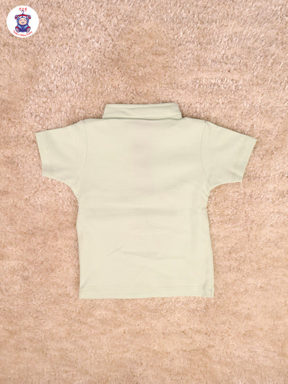 Light Green Collor T-Shirts With Shorts