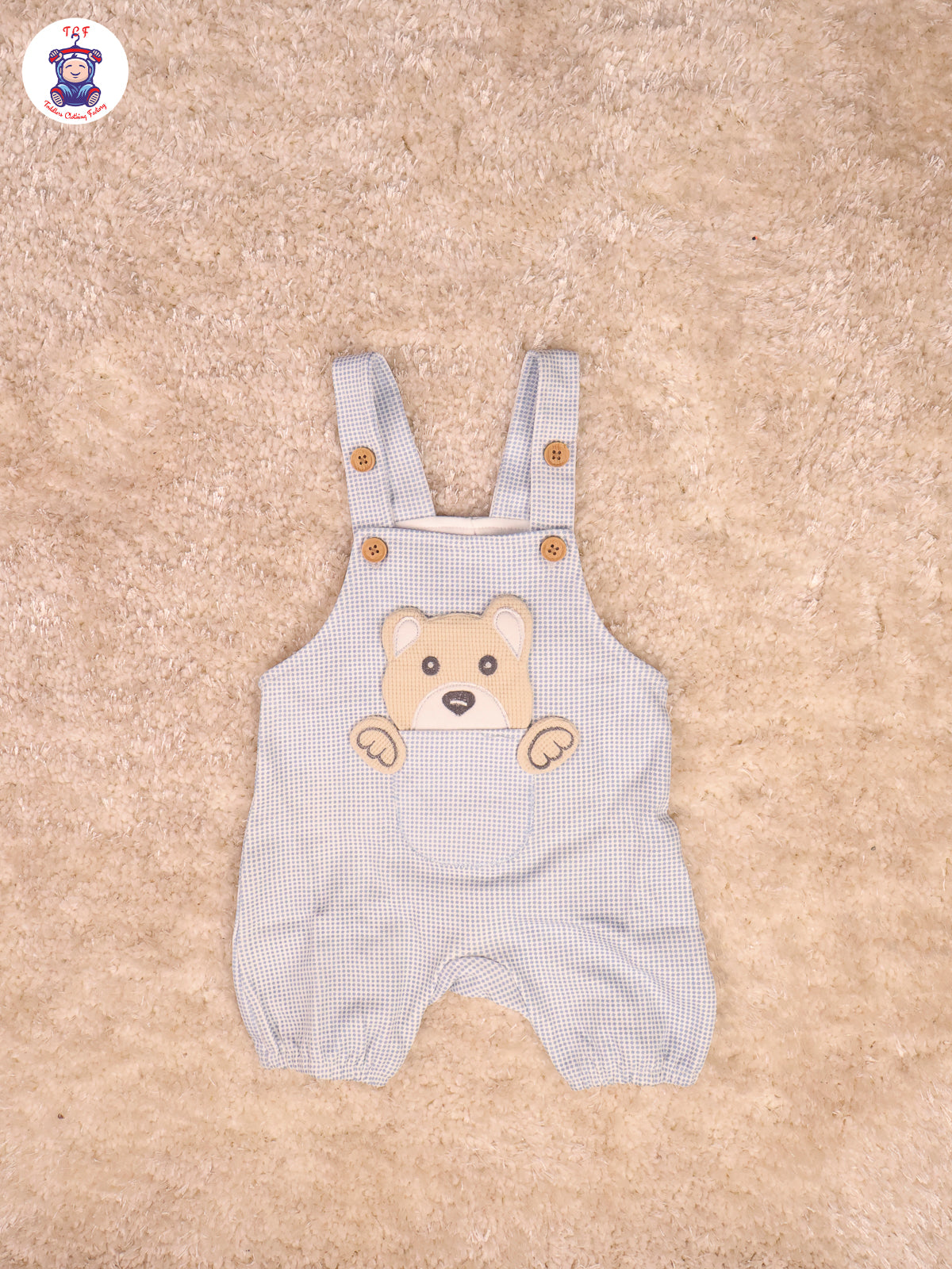 White & Brown - Teddy Jumpsuits