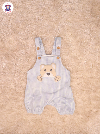 White & Brown - Teddy Jumpsuits