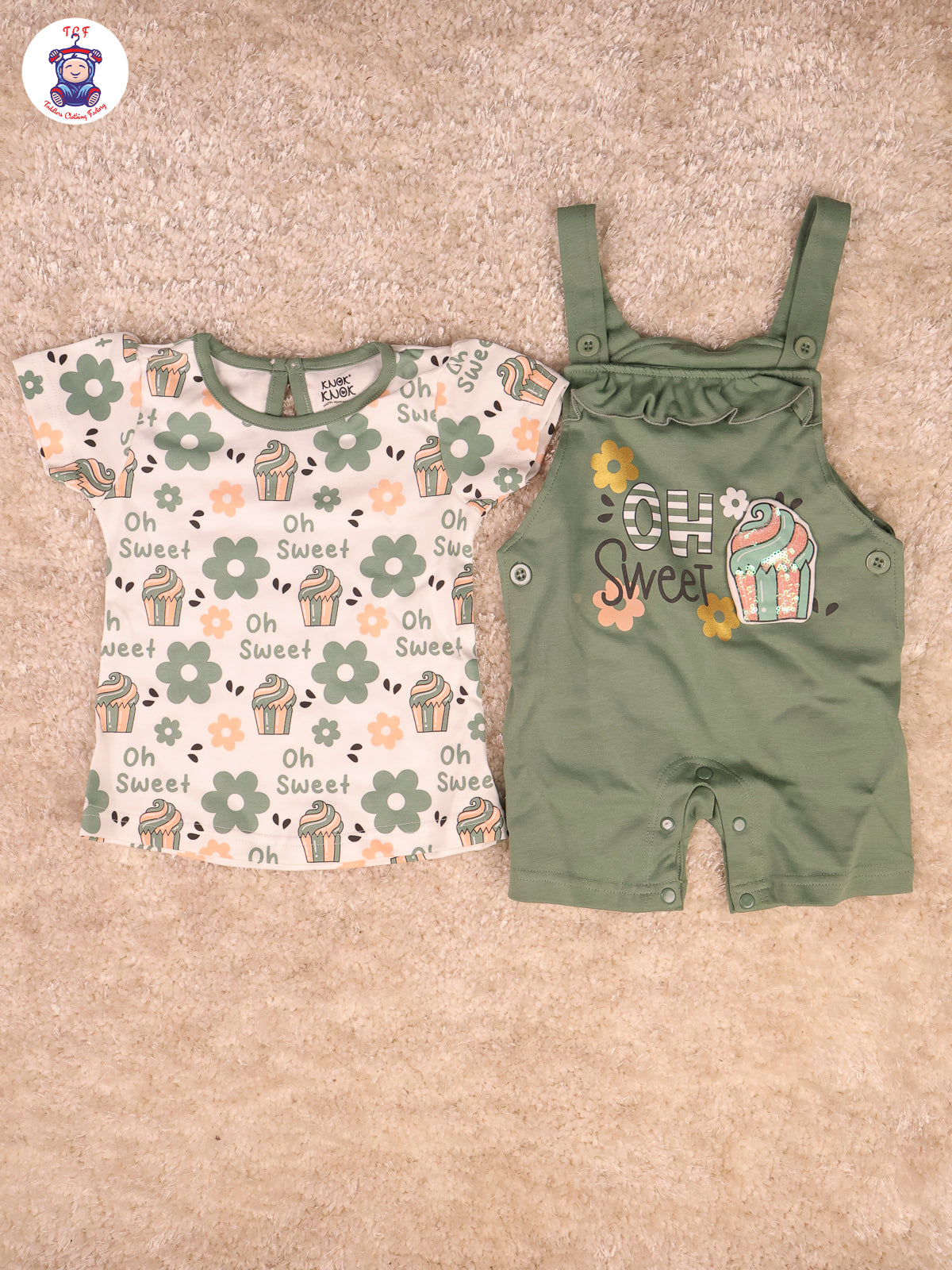 Green Cup Cake - Jumpsuits