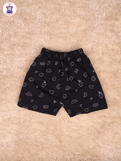 Navy Blue - T- Shirts & Shorts
