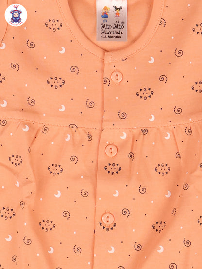 Orange - Frock