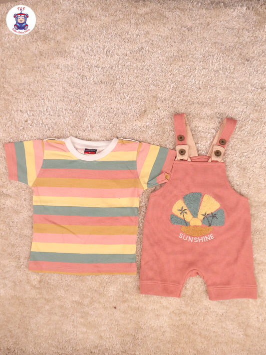 Onion Pink & Yellow Jumpsuits