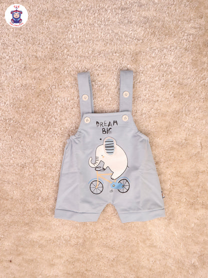 Sky Blue & White - Elephant Jumpsuits