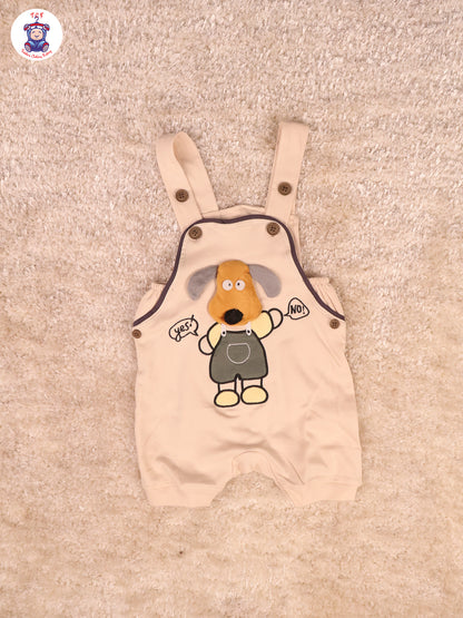 Green & Cream - Dog Jumpsuit
