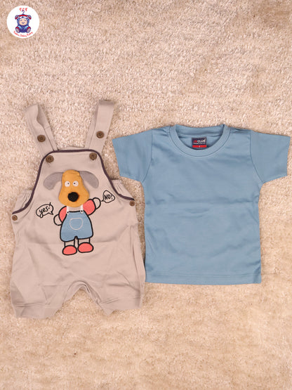 Blue & Grey - Dog Jumpsuit