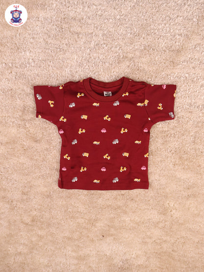 Red & Denim - Race Car Jumpsuits