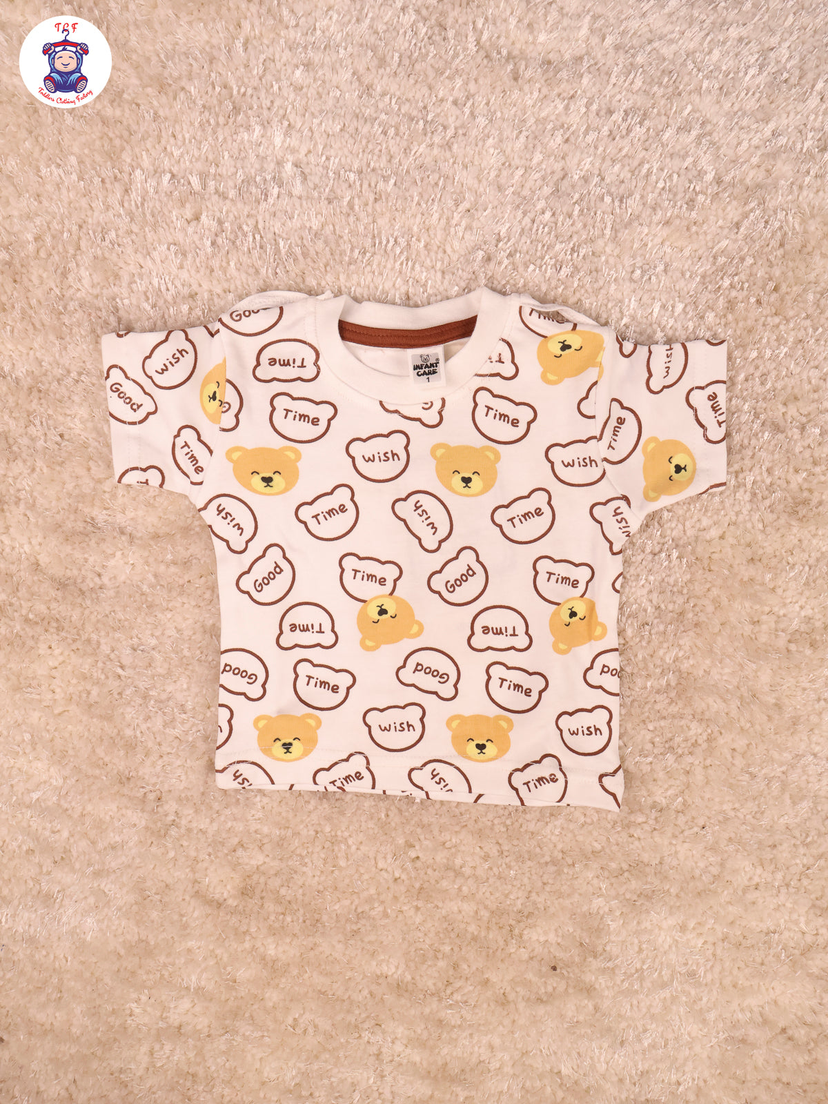White & Brown - Teddy Unisex Jumpsuits