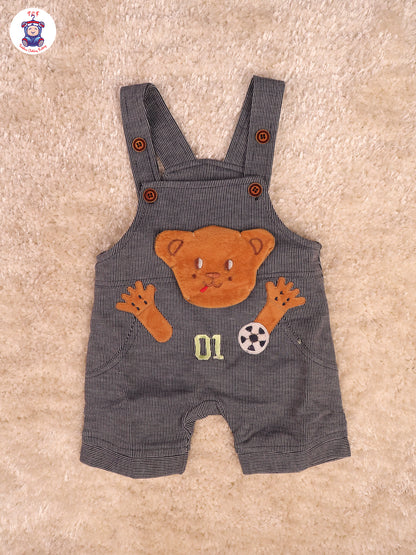 Green & Grey - Brown Teddy Jumpsuits