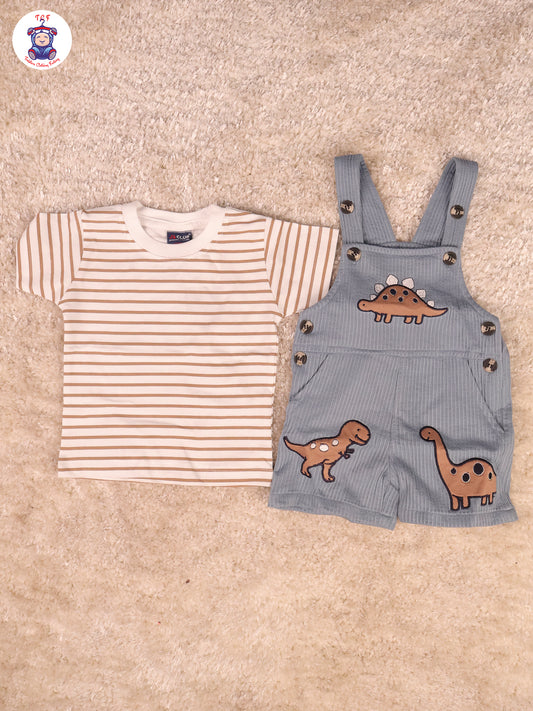 Blue & Brown Lines - Jumpsuits