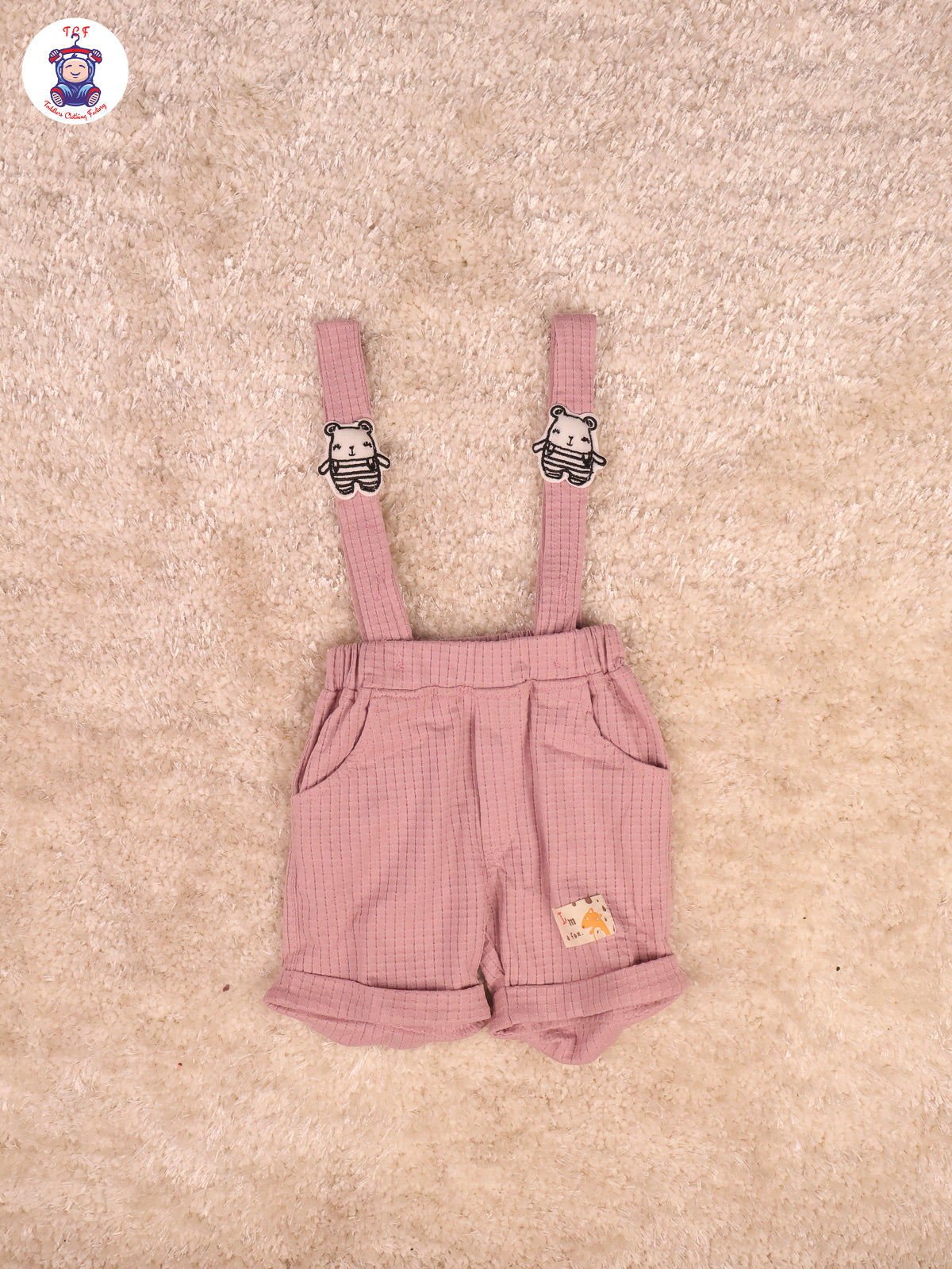 White & Lite Pink - Teddy Jumpsuits