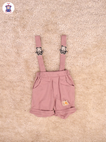 White & Lite Pink - Teddy Jumpsuits