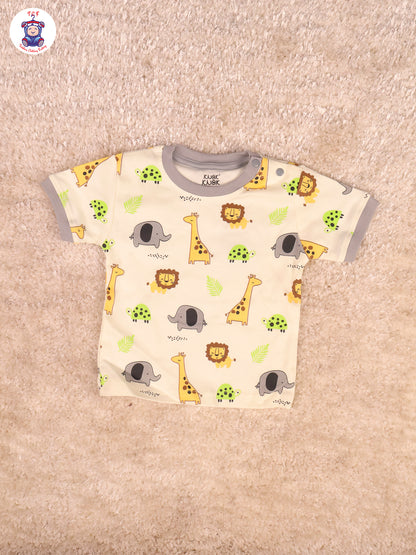 Yellow & Grey - Lion Jumpsuits