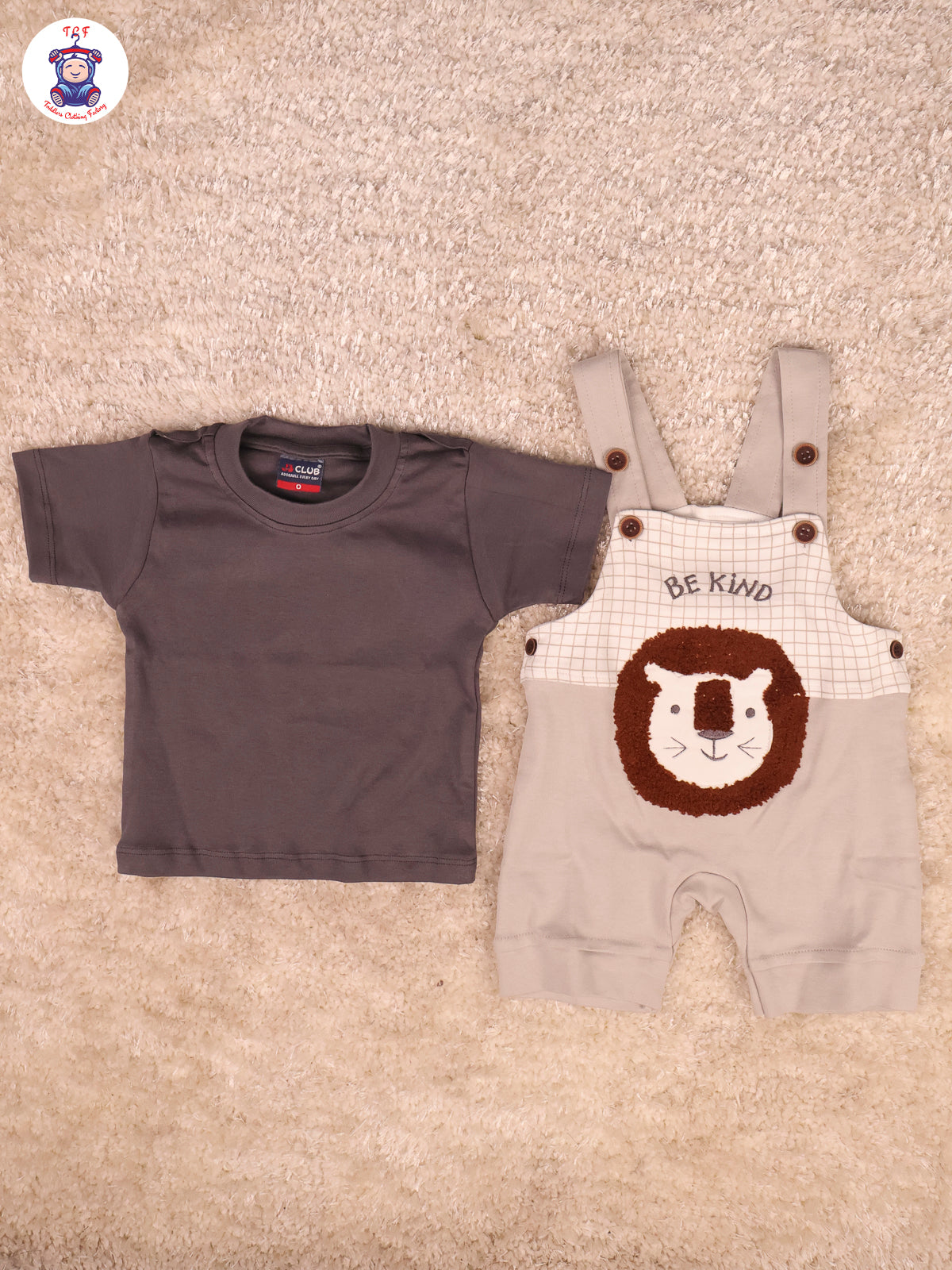 Grey - Teddy Unisex Jumpsuits