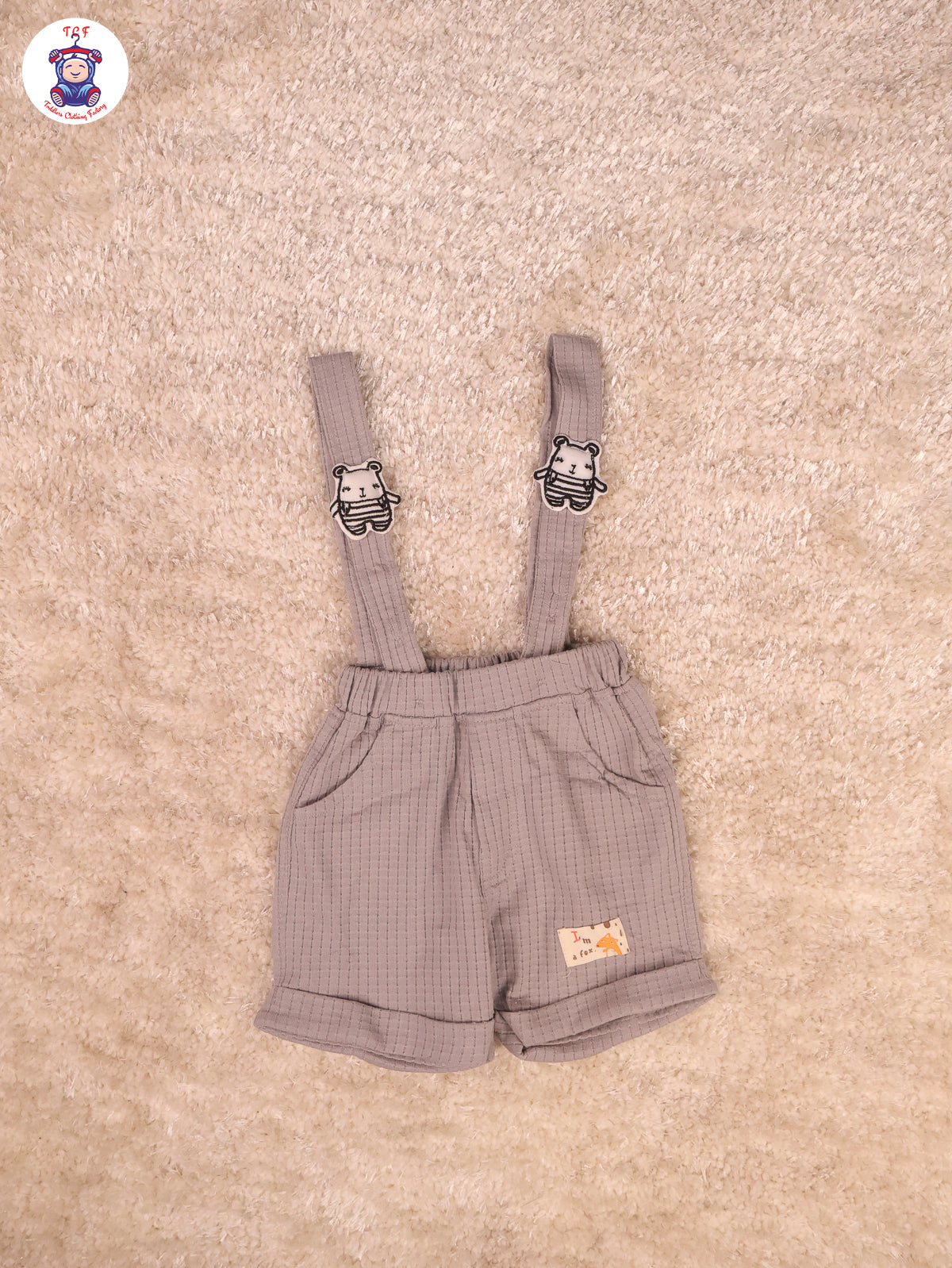White & Grey - Teddy Jumpsuits