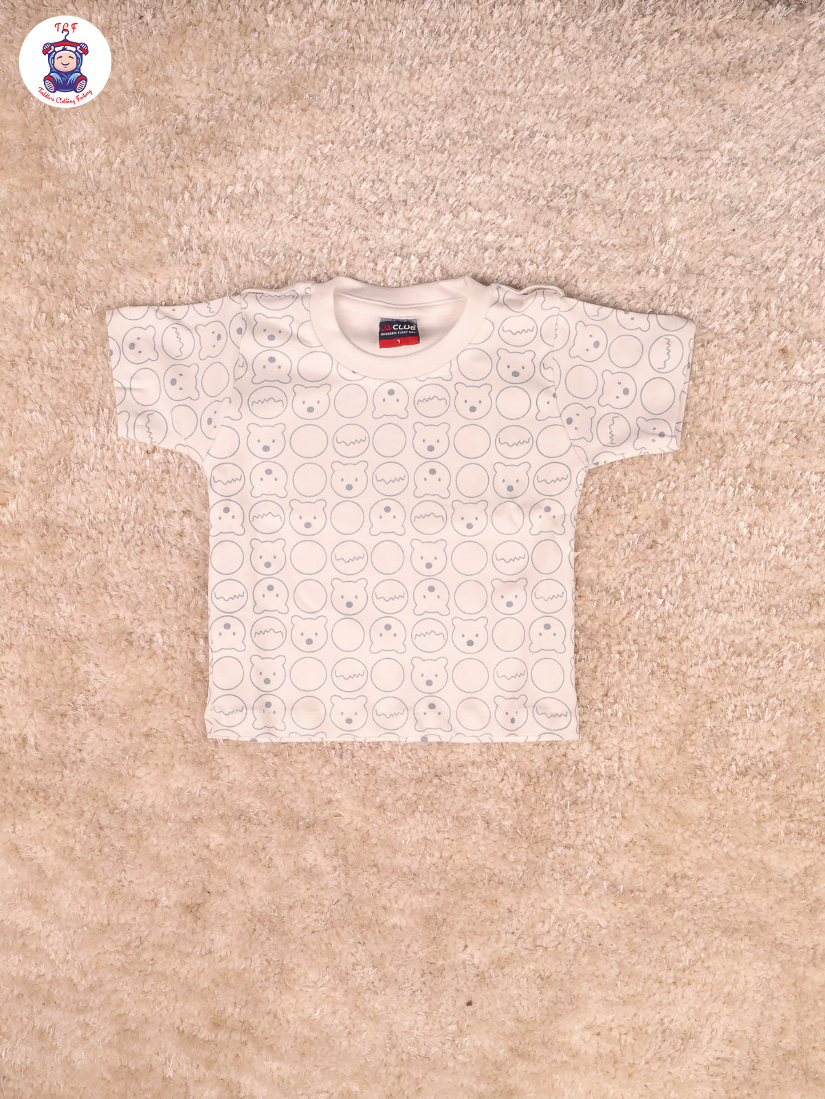 Blue Happy Bear - Checks Jumpsuits