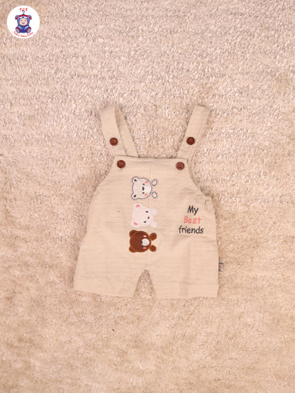 Cream & White - Teddy Jumpsuits