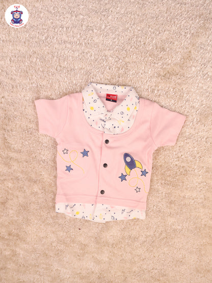 Baby Pink - Collor T-Shirts & Shorts