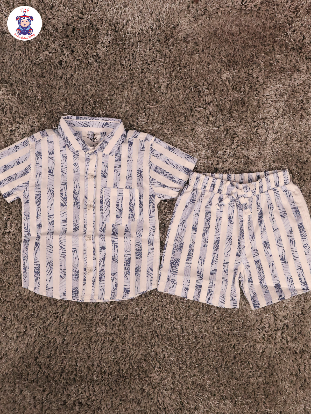 Blue - Boys Shirts & Shorts