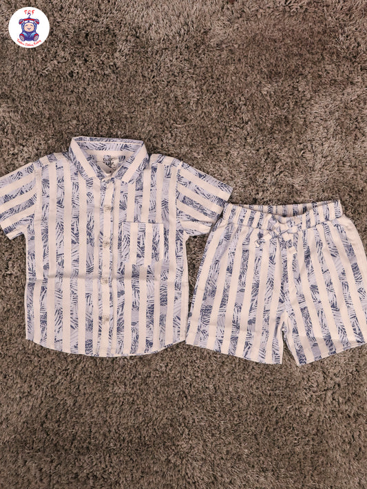 Blue - Boys Shirts & Shorts