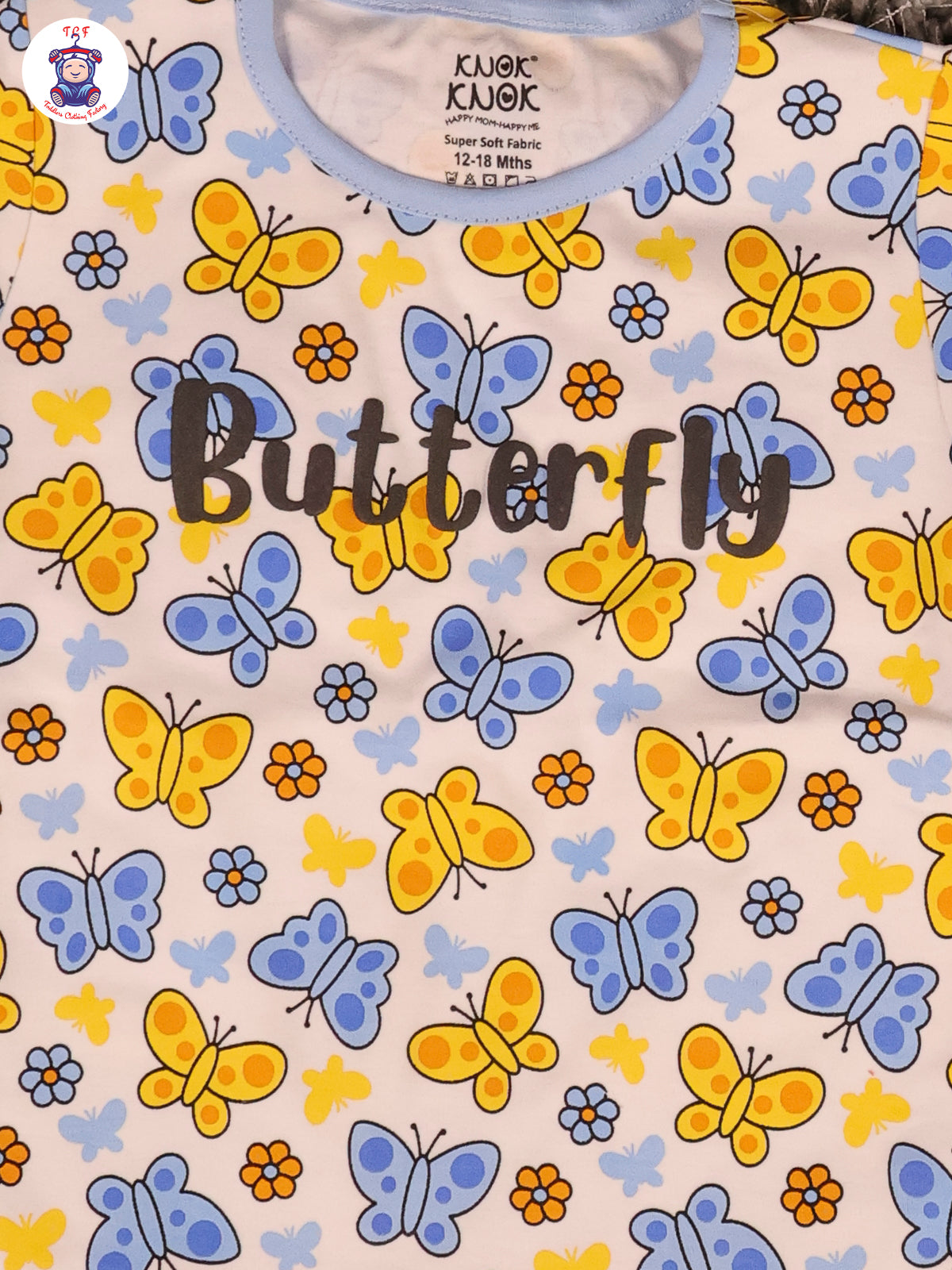Blue - Butterfly T-Shirts & Shorts