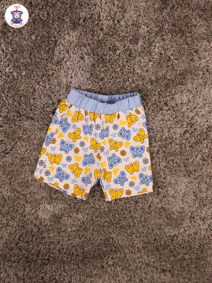 Blue - Butterfly T-Shirts & Shorts