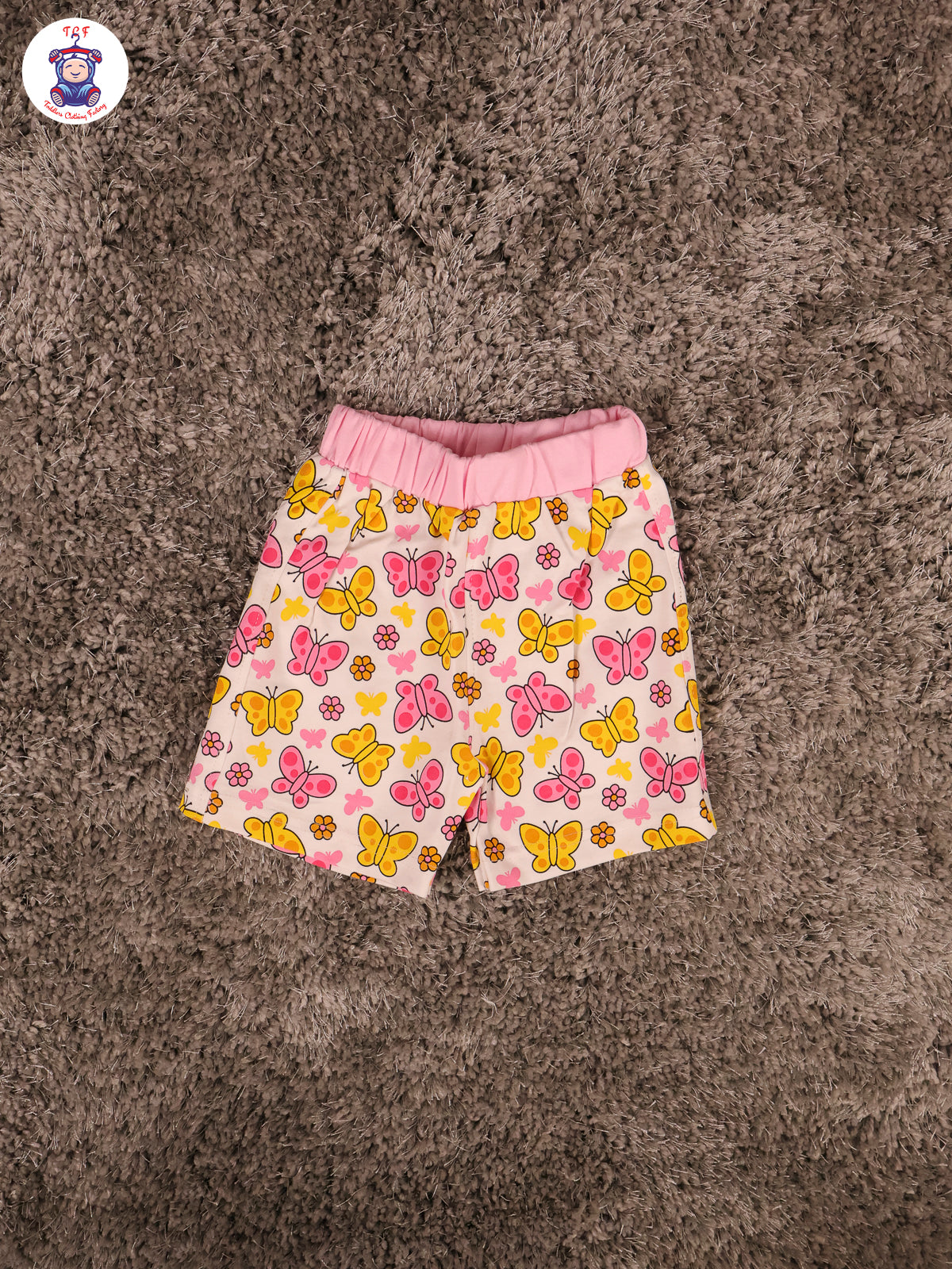 Pink - Butterfly T-Shirts & Shorts