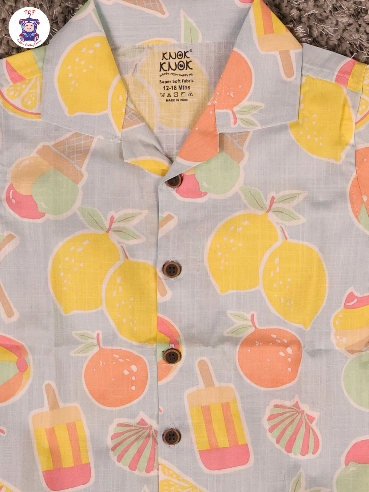 Blue Fruits - Boys Shirts & Shorts