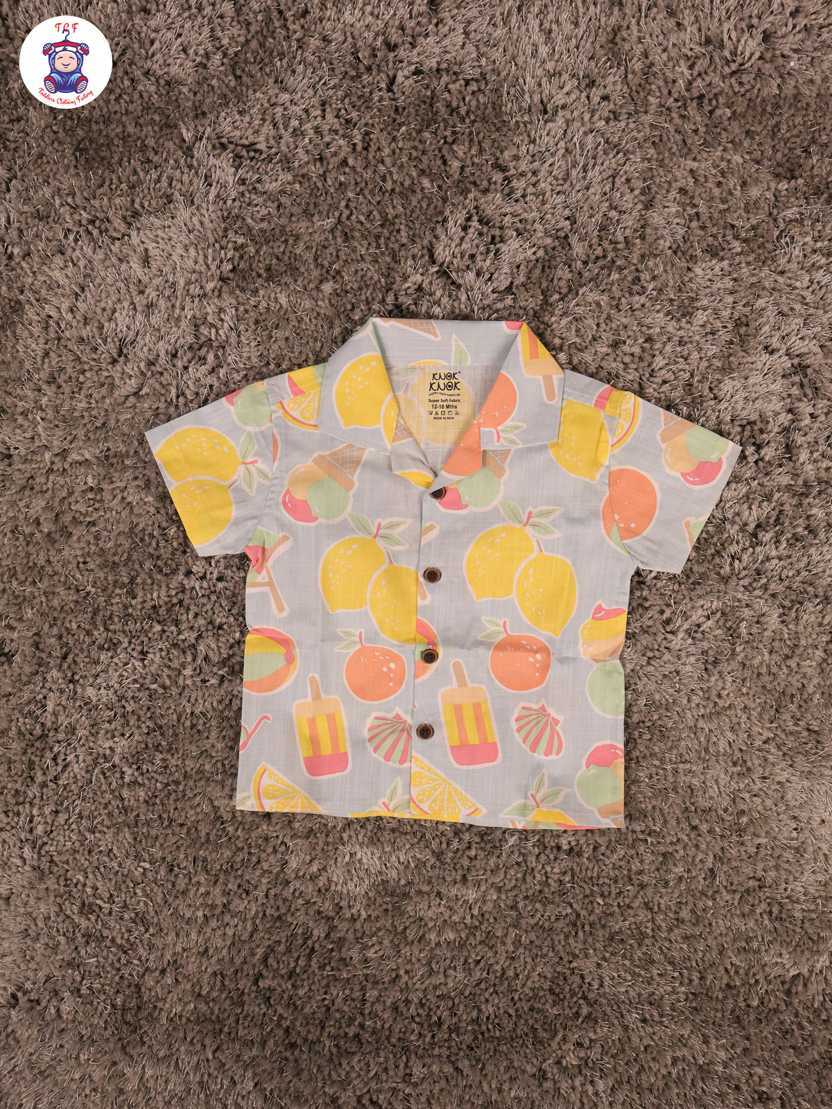 Blue Fruits - Boys Shirts & Shorts