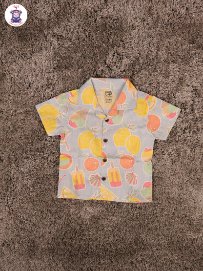 Blue Fruits - Boys Shirts & Shorts