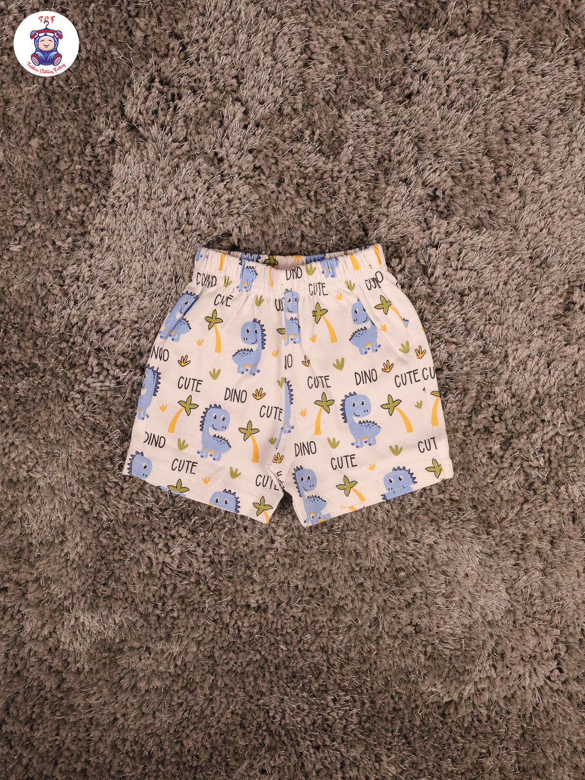 Sky Blue Dino - Infant Baby Suits