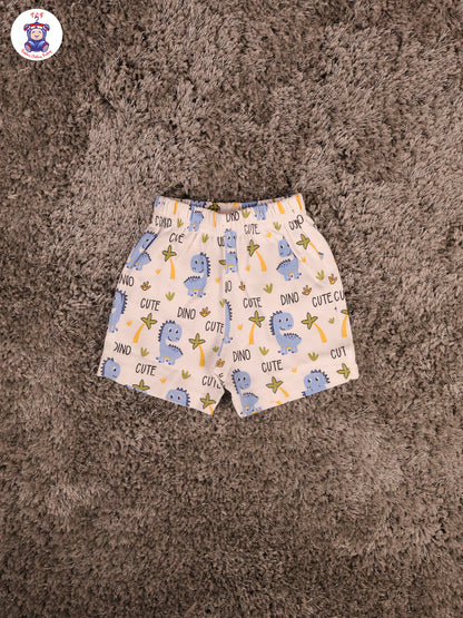Sky Blue Dino - Infant Baby Suits