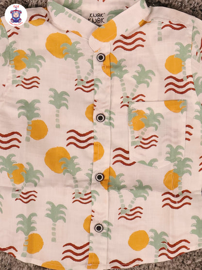 Pista Green - Boys Shirts & Shorts