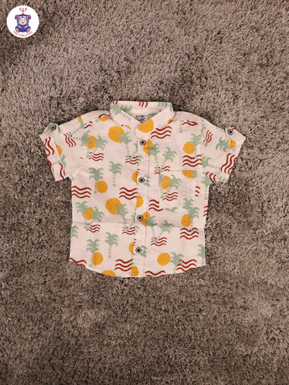 Pista Green - Boys Shirts & Shorts