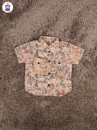 Army Green  - Boys Shirts & Shorts