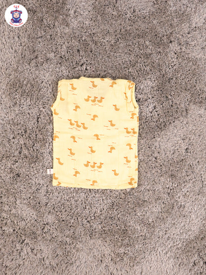 Yellow Duck - Unisex Muslin Jabla