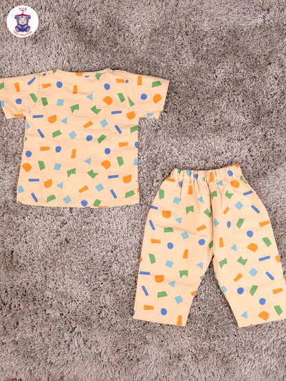 Geometric - Unisex Muslin Pyjama Sets
