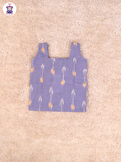 Denim Blue - Girls Readymade Ikat Pyjama Sets