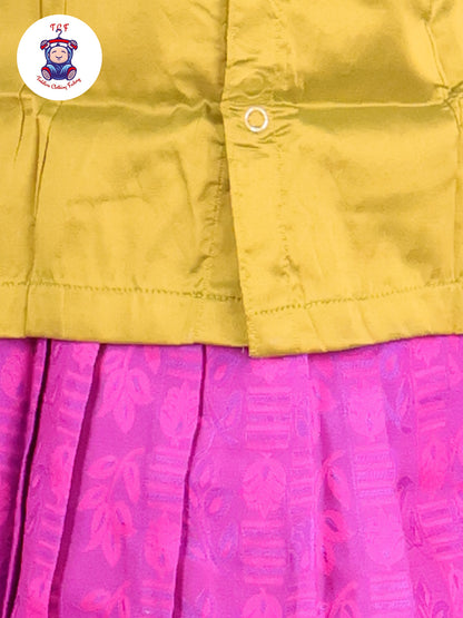 Mehandi Green & Purple - Pavadai Sattai