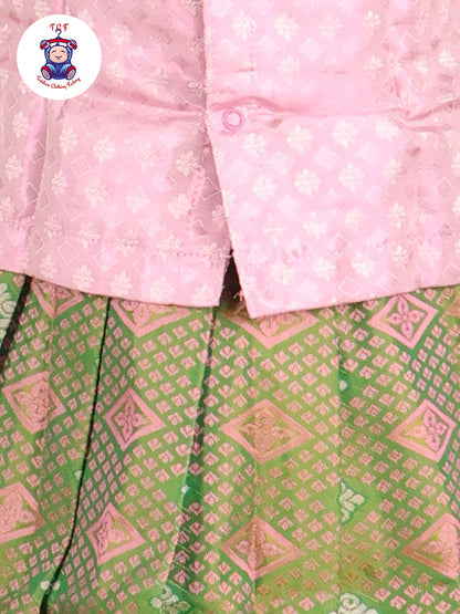 Lavender & Green - Pavadai Sattai