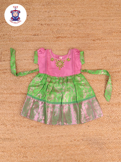 Onion Pink & Green - Frock