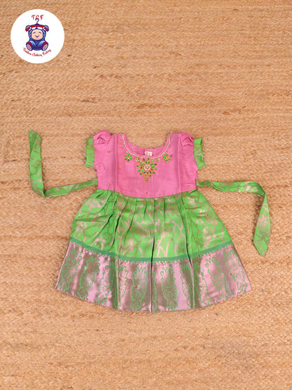 Onion Pink & Green - Frock