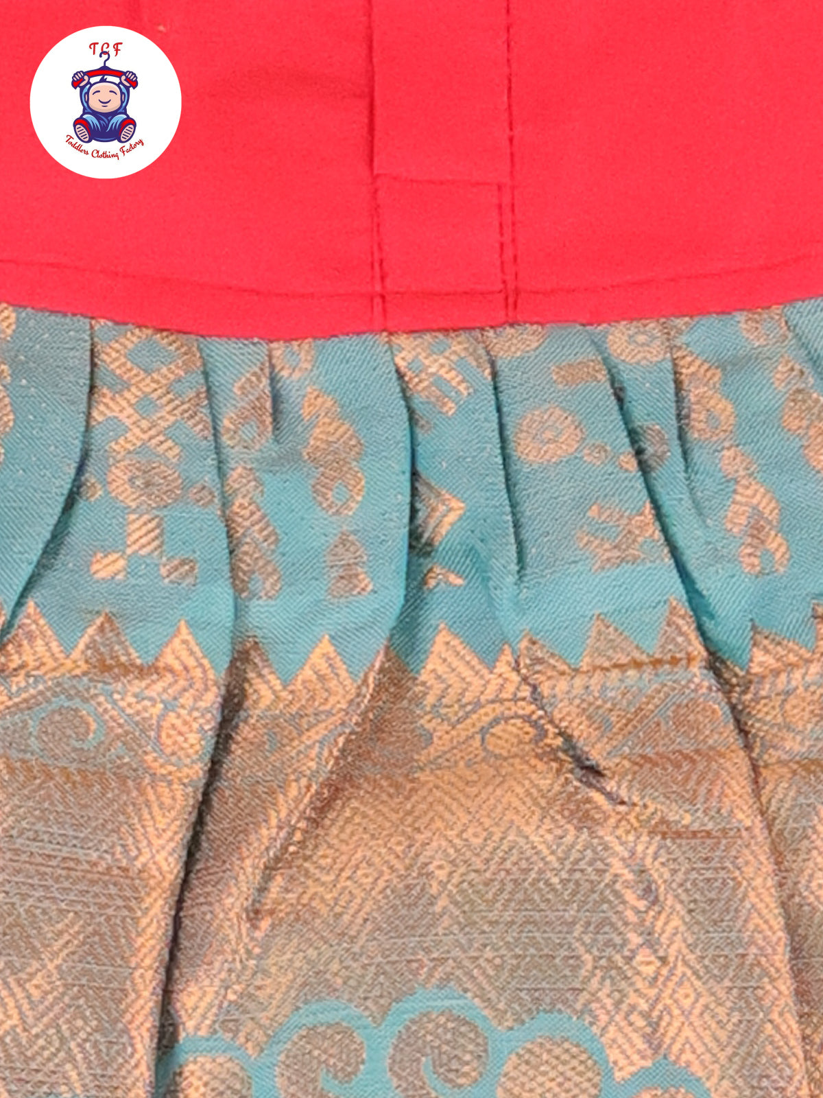 Red & Green - Frock