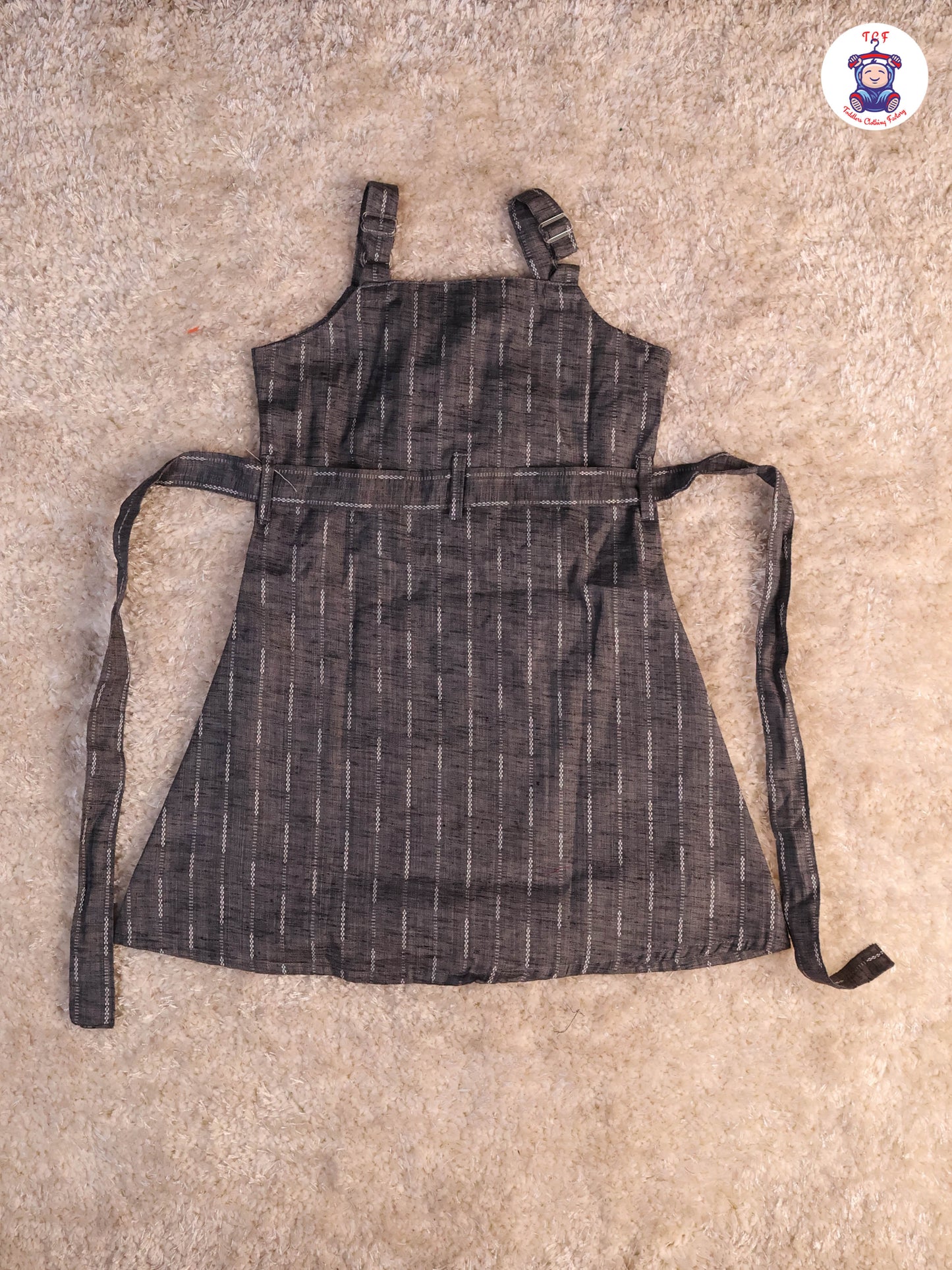 Grey - Ikat Printed Frocks