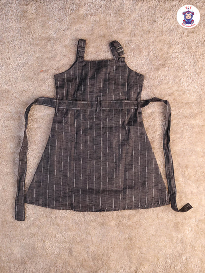 Grey - Ikat Printed Frocks