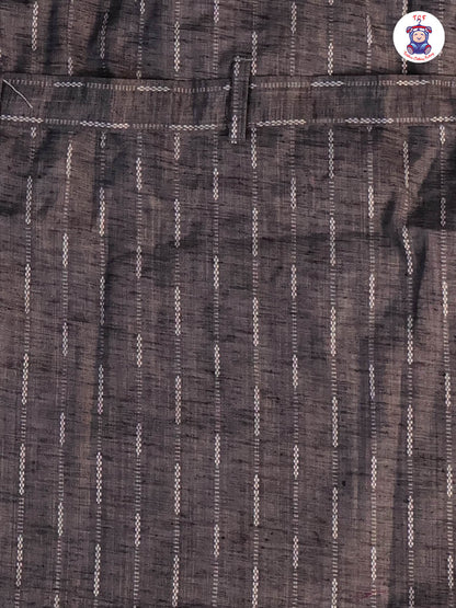 Grey - Ikat Printed Frocks